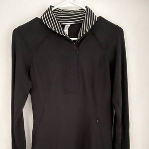 Lululemon Athletica Black Running Shirt